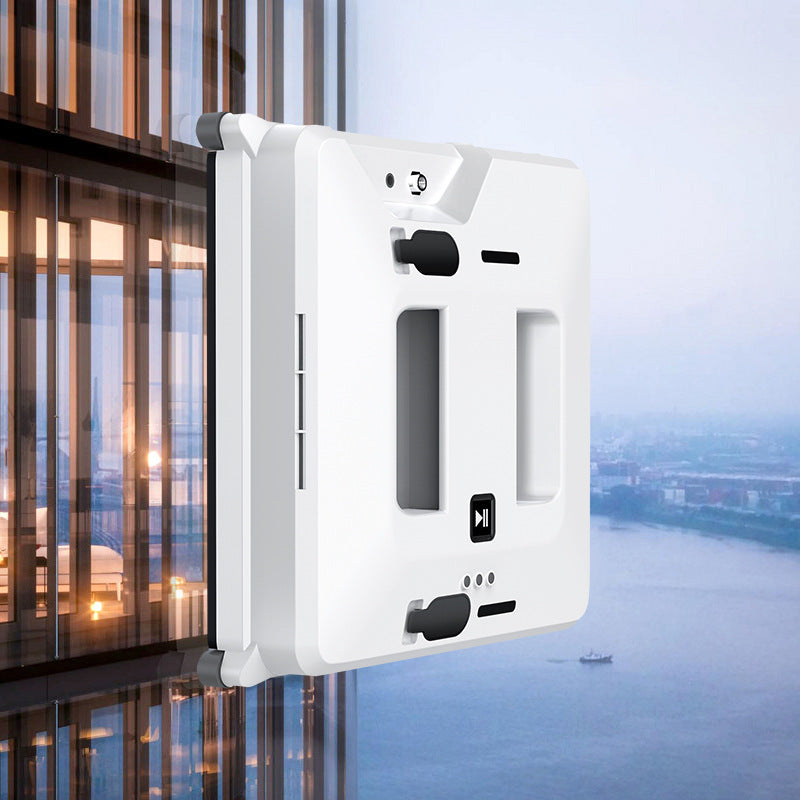 Robot on a high-rise window